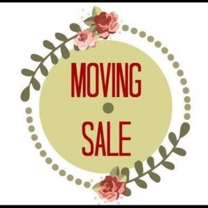 Moving sale, everything must go!